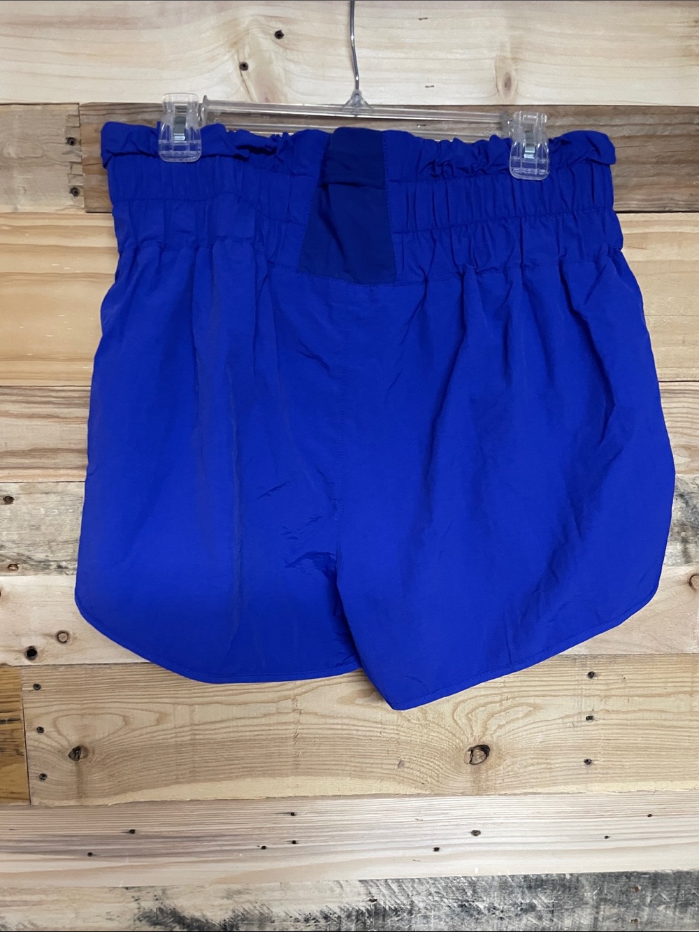 Zenana size XL Royal Blue Color Athletic Shorts Relaxed Fit with Built-in Panty - Picture 7 of 7